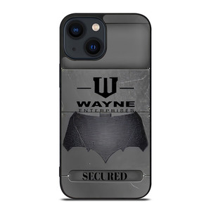 WAYNE ENTERPRISES METAL LOGO iPhone 14 Plus Case Cover WAYNE ENTERPRISES METAL LOGO iPhone 14 Plus Case Cover