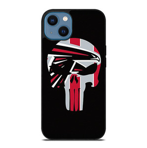 ATLANTA FALCONS FOOTBALL TEAM SKULL iPhone 14 Case Cover ATLANTA FALCONS FOOTBALL TEAM SKULL iPhone 14 Case Cover