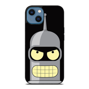 BENDER BENDING RODRIGUEZ ANGRY FACE iPhone 14 Case Cover BENDER BENDING RODRIGUEZ ANGRY FACE iPhone 14 Case Cover