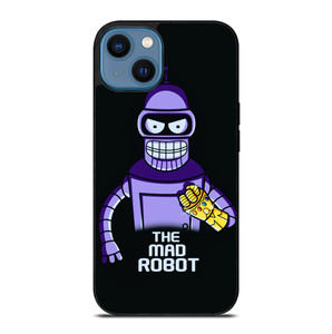 BENDER FUTURAMA THANOS THE MAD ROBOT iPhone 14 Case Cover