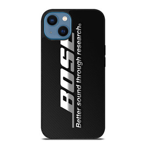 BOSE SOUND METAL CARBON EMBLEM iPhone 14 Case Cover