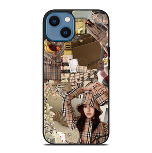 BURBERRY DANIELLE NEWJEANS iPhone 14 Case Cover BURBERRY DANIELLE NEWJEANS iPhone 14 Case Cover