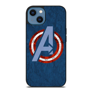 CAPTAIN AMERICA GRUNGE SYMBOL iPhone 14 Case Cover