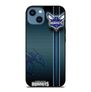 CHARLOTTE HORNETS METAL LOGO iPhone 14 Case Cover