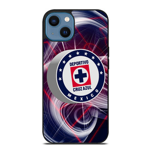 DEPORTIVO CRUZ AZUL MEXICO ABSTRACT LOGO iPhone 14 Case Cover
