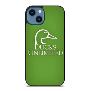 DUCKS UNLIMITED GREEN LOGO iPhone 14 Case Cover DUCKS UNLIMITED GREEN LOGO iPhone 14 Case Cover