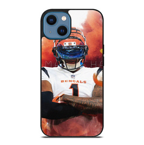 JA'MARR CHASE CINCINNATI BENGALS FOOTBALL iPhone 14 Case Cover