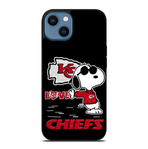 KANSAS CITY CHIEFS NFL SNOOPY iPhone 14 Case Cover KANSAS CITY CHIEFS NFL SNOOPY iPhone 14 Case Cover