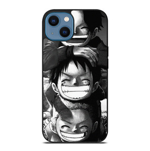 KID LUFFY ACE SABO ONE PIECE iPhone 14 Case Cover KID LUFFY ACE SABO ONE PIECE iPhone 14 Case Cover
