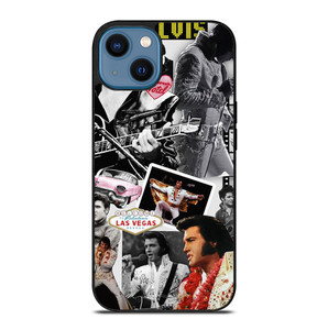 KING OF ROCK ELVIS PRESLEY COLLAGE iPhone 14 Case Cover KING OF ROCK ELVIS PRESLEY COLLAGE iPhone 14 Case Cover