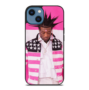 LIL UZI VERT RAPPER PINK TAPE 2 iPhone 14 Case Cover