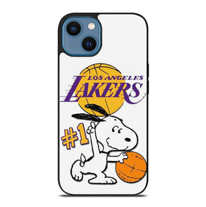 LOS ANGELES LAKERS SNOOPY BASKETBALL iPhone 14 Case Cover LOS ANGELES LAKERS SNOOPY BASKETBALL iPhone 14 Case Cover