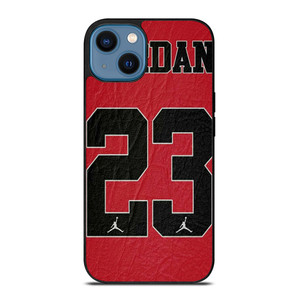 MICHAEL JORDAN LEATHER KIT iPhone 14 Case Cover