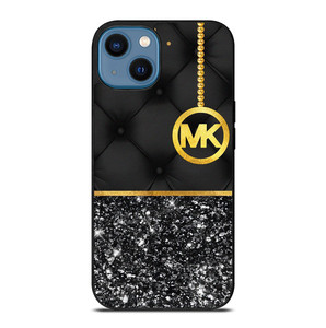 MICHAEL KORS LEATHER DIAMOND iPhone 14 Case Cover