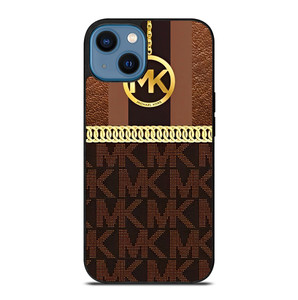 MICHAEL KORS LEATHER PATTERN iPhone 14 Case Cover MICHAEL KORS LEATHER PATTERN iPhone 14 Case Cover