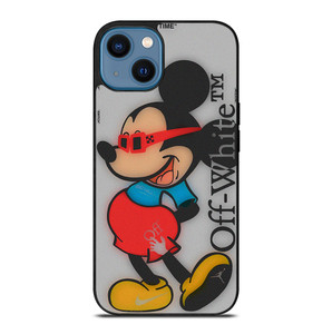 MICKEY MOUSE OFF WHITE ART iPhone 14 Case Cover MICKEY MOUSE OFF WHITE ART iPhone 14 Case Cover