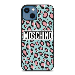 MOSCHINO LEOPARD SKIN iPhone 14 Case Cover MOSCHINO LEOPARD SKIN iPhone 14 Case Cover