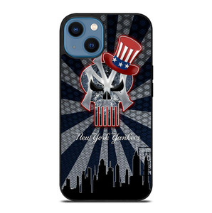 NEW YORK YANKEES BASEBALL SKULL SYMBOL iPhone 14 Case Cover NEW YORK YANKEES BASEBALL SKULL SYMBOL iPhone 14 Case Cover