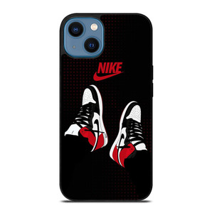 NIKE AIR JORDAN RETRO 1 RED iPhone 14 Case Cover NIKE AIR JORDAN RETRO 1 RED iPhone 14 Case Cover