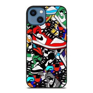 NIKE AIR JORDAN SERIES COLLECTION iPhone 14 Case Cover NIKE AIR JORDAN SERIES COLLECTION iPhone 14 Case Cover