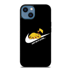 NIKE PIKACHU POKEMON JUST DO IT iPhone 14 Case Cover NIKE PIKACHU POKEMON JUST DO IT iPhone 14 Case Cover