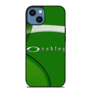 OAKLEY GREEN EMBLEM iPhone 14 Case Cover OAKLEY GREEN EMBLEM iPhone 14 Case Cover