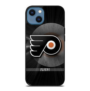 PHILADELPHIA FLYERS METAL EMBLEM iPhone 14 Case Cover PHILADELPHIA FLYERS METAL EMBLEM iPhone 14 Case Cover