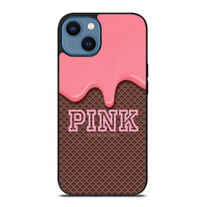 PINK VICTORIA SECRET ICE CREAM iPhone 14 Case Cover PINK VICTORIA SECRET ICE CREAM iPhone 14 Case Cover