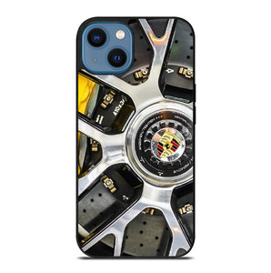 PORSCHE WHEEL CHROME iPhone 14 Case Cover PORSCHE WHEEL CHROME iPhone 14 Case Cover