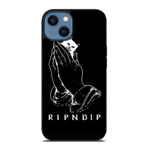 RIPNDIP CAT DRAKE LOGO iPhone 14 Case Cover RIPNDIP CAT DRAKE LOGO iPhone 14 Case Cover