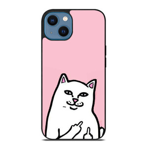 RIPNDIP CAT PINK iPhone 14 Case Cover