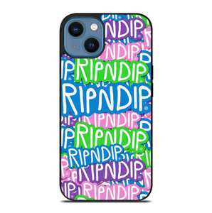 RIPNDIP LOGO COLLAGE iPhone 14 Case Cover