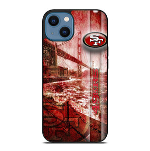 SAN FRANCISCO 49ERS GRUNGE LOGO iPhone 14 Case Cover SAN FRANCISCO 49ERS GRUNGE LOGO iPhone 14 Case Cover