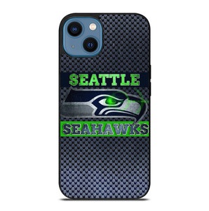 SEATTLE SEAHAWKS FOOTBALL METAL LOGO iPhone 14 Case Cover SEATTLE SEAHAWKS FOOTBALL METAL LOGO iPhone 14 Case Cover