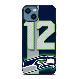 SEATTLE SEAHAWKS NFL 12 MAN LOGO iPhone 14 Case Cover SEATTLE SEAHAWKS NFL 12 MAN LOGO iPhone 14 Case Cover