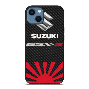 SUZUKI GSX S CARBON EMBLEM iPhone 14 Case Cover SUZUKI GSX S CARBON EMBLEM iPhone 14 Case Cover