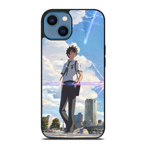 TAKI TACHIBANA KIMI NO NAWA YOUR NAME iPhone 14 Case Cover TAKI TACHIBANA KIMI NO NAWA YOUR NAME iPhone 14 Case Cover