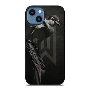TIGER WOODS GOLF BLACK WHITE iPhone 14 Case Cover