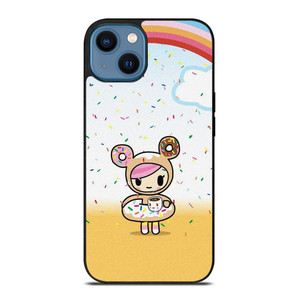 TOKIDOKI DONUTELLA RAINBOW iPhone 14 Case Cover TOKIDOKI DONUTELLA RAINBOW iPhone 14 Case Cover