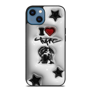 TUPAC SHAKUR RAPPER PLASTIC ART iPhone 14 Case Cover TUPAC SHAKUR RAPPER PLASTIC ART iPhone 14 Case Cover