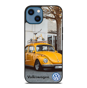 VOLKSWAGEN BEETLE YELLOW iPhone 14 Case Cover
