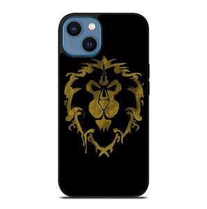WORLD OF WARCRAFT ALLIANCE BLACK LOGO iPhone 14 Case Cover WORLD OF WARCRAFT ALLIANCE BLACK LOGO iPhone 14 Case Cover