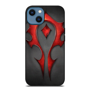 WORLD OF WARCRAFT HORDE LOGO iPhone 14 Case Cover