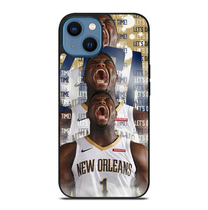 ZION WILLIAMSON NEW ORLEANS PELICANS NBA iPhone 14 Case Cover ZION WILLIAMSON NEW ORLEANS PELICANS NBA iPhone 14 Case Cover