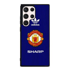 ADIDAS MANCHESTER UNITED SHARP RETRO LOGO Samsung Galaxy S23 Ultra Case Cover