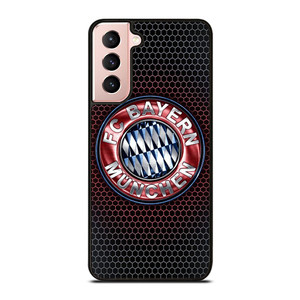 BAYERN MUNCHEN METAL LOGO  Samsung Galaxy S21 Case Cover