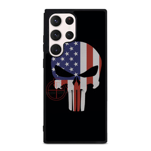 AMERICAN FLAG PUNISHER Samsung Galaxy S23 Ultra Case Cover AMERICAN FLAG PUNISHER Samsung Galaxy S23 Ultra Case Cover