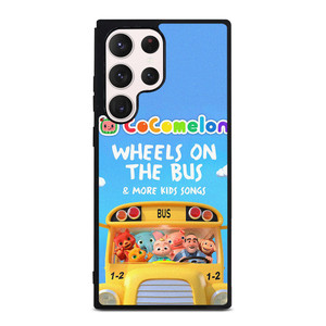 COCOMELON WHEELS ON THE BUS CARTOON Samsung Galaxy S23 Ultra Case Cover
