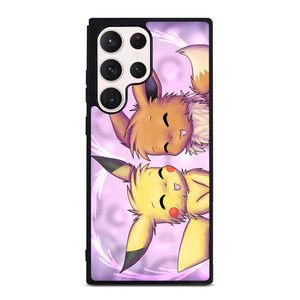 EEVEE PIKACHU POKEMON GAMES Samsung Galaxy S23 Ultra Case Cover EEVEE PIKACHU POKEMON GAMES Samsung Galaxy S23 Ultra Case Cover