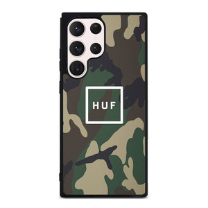 HUF ARMY CAMO LOGO Samsung Galaxy S23 Ultra Case Cover HUF ARMY CAMO LOGO Samsung Galaxy S23 Ultra Case Cover